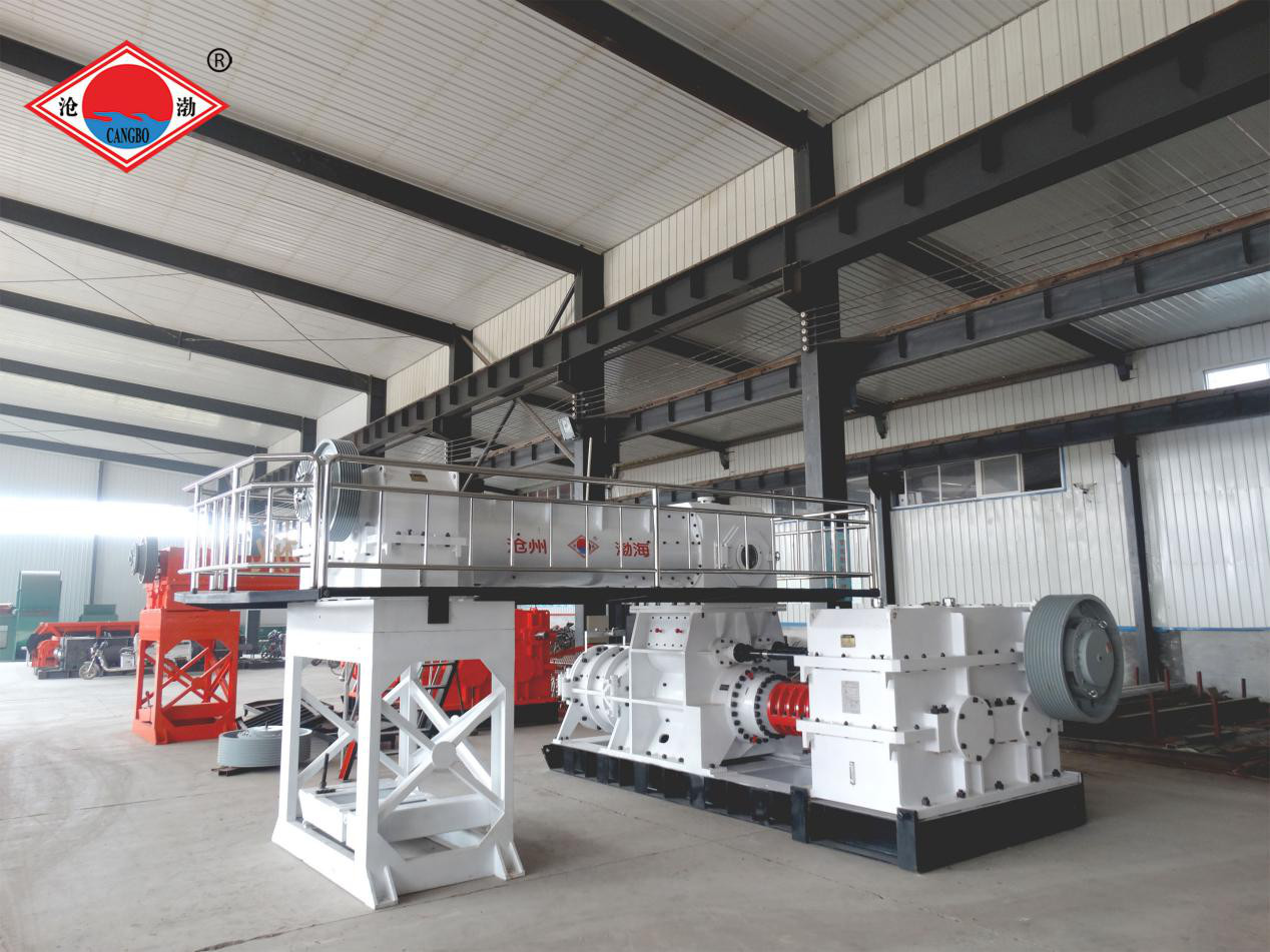 650mm Two Stage Vacuum 40000pcs Auto Brick Making Machine