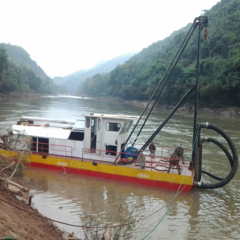 Yongsheng Jet Suction Dredger For Gold Mining And Sand Dredging In Mali