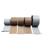 Enhance Your Marine Experience with 190mm*5mm Synthetic Teak Boat Rubber Floor