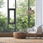 DOLPHIN French Panoramic Window Thermally Broken Glazed Casement Aluminum Tilt