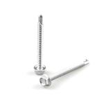 Installation Coating Flange Hexagonal Head Self-Drilling Screws SS304 Bi Metal