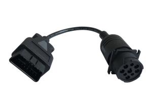 Quality Deutsch 9 Pin J1939 Male to J1962 OBD2 OBDII Male CAN Bus Cable wholesale
