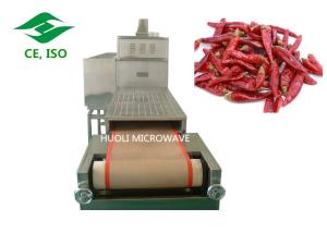 Quality 30KW Microwave Drying Equipment , Chili Spice Microwave Dryer wholesale