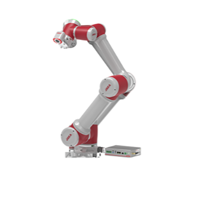 6 axis JAKA Ai18 cobot with smart 2D camera Lens used as picking and packing robot arm