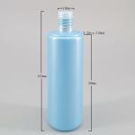 PET Blue 18mm Cylinder 3.38oz Recycled Plastic Bottles