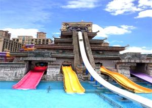 Quality Adult High Speed Water Slide Commercial Splash Park wholesale