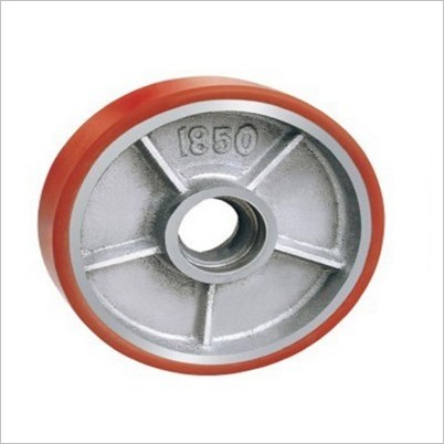 Polyurethane Steering Wheel For Pallet Truck 200mm
