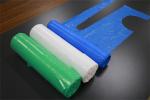 Hanging Neck Style Polythene Plastic Apron For Painting / Food Preparers