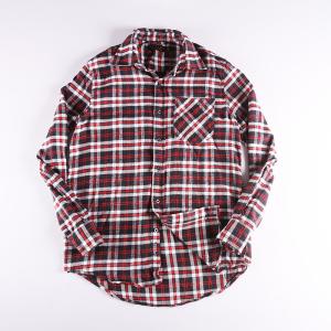 Quality 7 Colors Cotton Long Sleeve Mens Casual Plaid Shirts wholesale