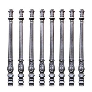 Quality Gates Staircases Wrought Iron Decor Eco Friendly Sand Blasted Surface wholesale