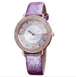 Luxury Ladies Fashion Watches ,Stainless steel caseback Diamond Bezel and Dials