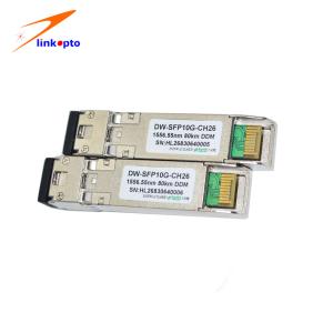 Quality FTTX SFP+ 10G DWDM C37 80KM Optic Transceiver Module wholesale