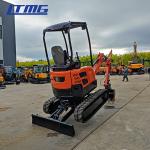 China 1.8ton 1.6ton bucket Hydraulic Small Digger Mini Crawler Excavator without