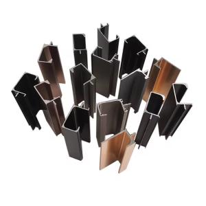Quality Anodized Kitchen Aluminium Cabinet Door Frame OEM wholesale