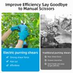 New 25mm 16.8V Battery Powered Garden Pruning Electric Pruner For Garden With