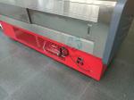 Curved Glass Butcher Meat Freezer SS304 Front Flip Lid
