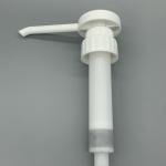 White Food Jam Pump Plastic Coffee Syrup Distributor Pump 30CC 25CC