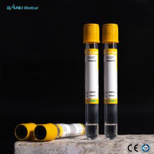 Quality Disposable PET Clot Activator Blood Collection With Gel 13x100mm wholesale