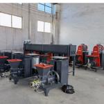 Industrial Boilers Biomass Pressing Machine 18.5kw Bio Briquettes Manufacturing