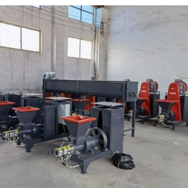 Industrial Boilers Biomass Pressing Machine 18.5kw Bio Briquettes Manufacturing