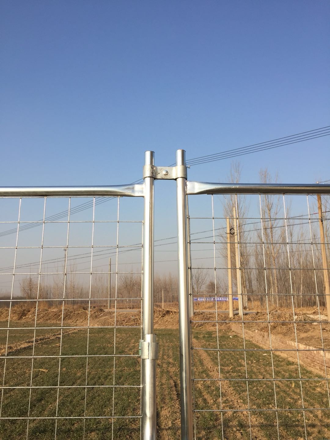 8'' X 10'' Mesh Fence Panels Construction Temporary 32mm