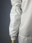 One Size ESD Safe Clothing Anti Static Sleeves Fits All 5mm Stripe Grid On Stock