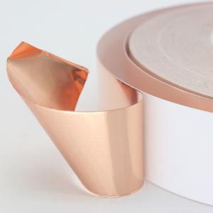 Quality Heat Resistant Double Sided Copper Tape 100mm For Electrical Repair wholesale