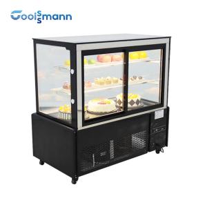 Quality Automatic Defrosting Cake Display Cooler Dessert Supermarket Fridge wholesale