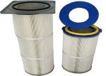 99.5% Air Oil Separator Element Industrial Dust Removal Flame Retardant Barrel