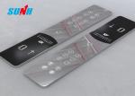 DC 24V Elevator Display Panel , Lift Cop Panel Blue / Red Light Color
