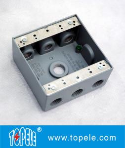 Quality 2 Gang Weatherproof Electrical Boxes Aluminum wholesale