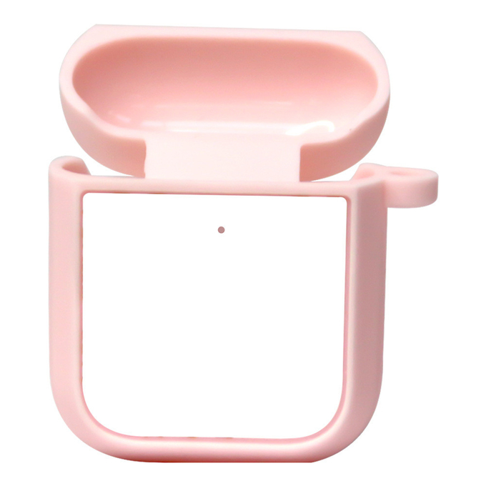 Custom Printing Sublimation Airpods Case With Printable Metal Insert Blank TPU Case For Airpods 1 2 3 Pro