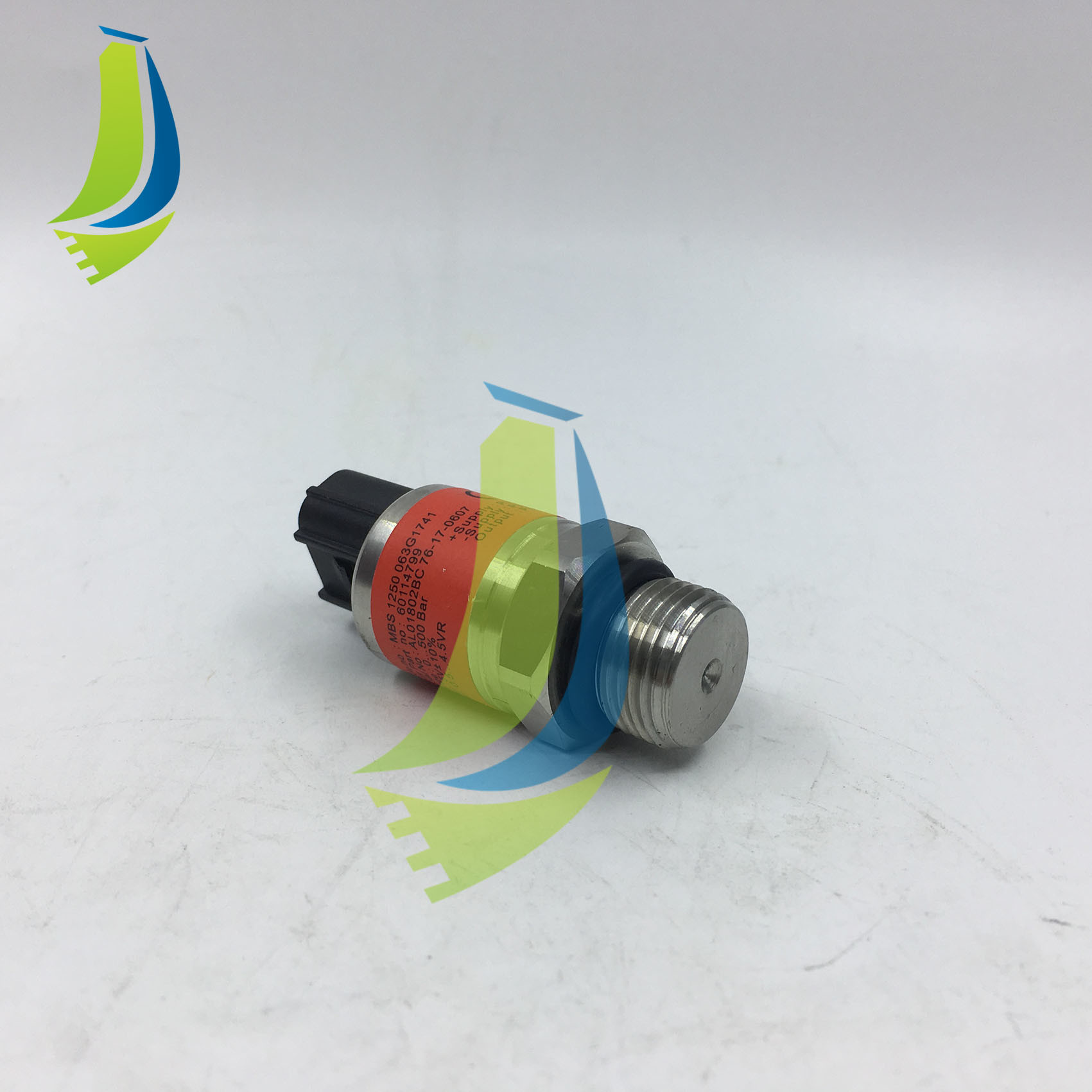 60114799 MBS1250 Pressure Sensor 500Bar For SY215 Excavator Parts