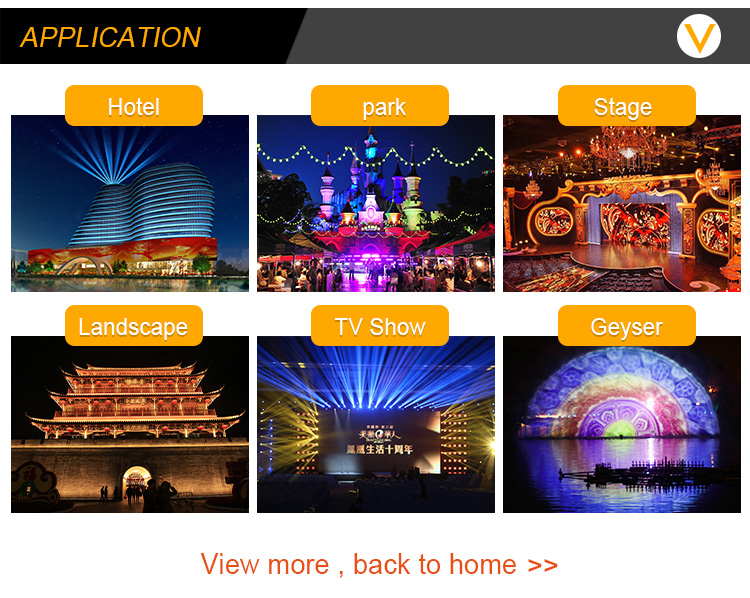 Outdoor Landscape 240V 80W Square LED Flood Light In Theme Park