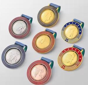Quality Europe and North America Regional Feature Design Metal Medal with No Minimum Trophies and Die Stamping Process wholesale