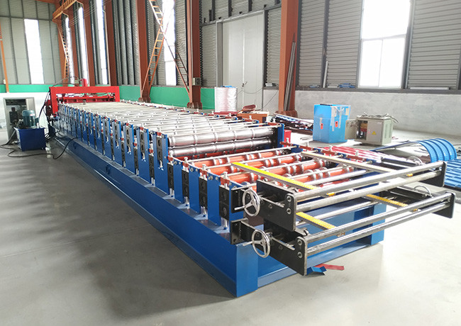 Double Layer Roof Sheet Roll Forming Machine,Glazed Tile Making Machine