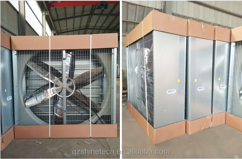 Large Air Flow Exhaust Fan For Greenhouse Poultry House Ventilation System 60KG