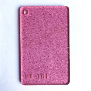 Quality Pink Transparent Glitter Laser Cutting Plexiglass PMMA 1 8 Inch Acrylic Sheet wholesale