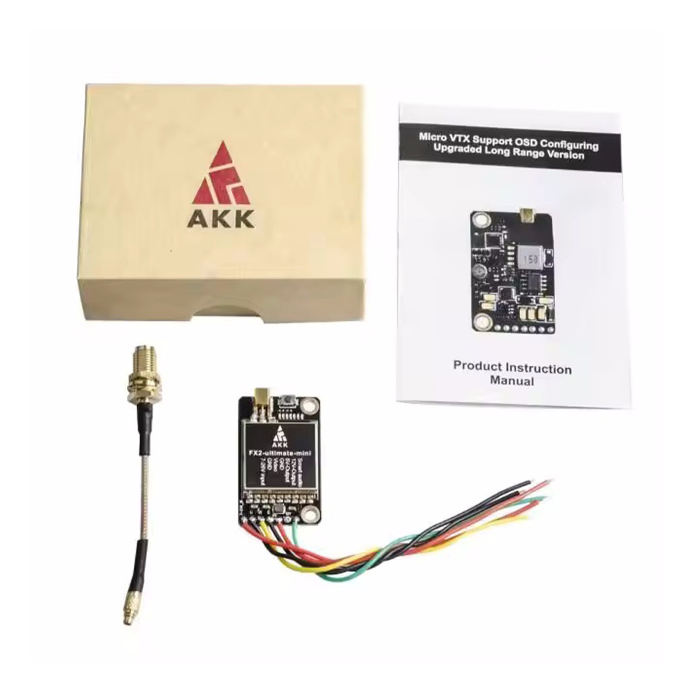 AKK VTX 5.8G 1.6W Long Range Transmitter 5.8Ghz 1000mW 2000mW 3000mW FPV VTX 40CH