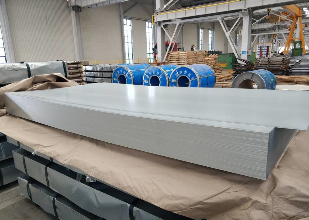 DX53D Z120 Hot Dipped Galvanized Steel Sheet Minimized Spangle