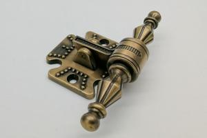 Quality Antique Brass Color Zinc Metal Material T-Shaped Metal Coffin Handle Short ZH005-AT wholesale