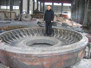 OEM Steel Large Ball Mill Lining , Wear And Heat Resistance Application large