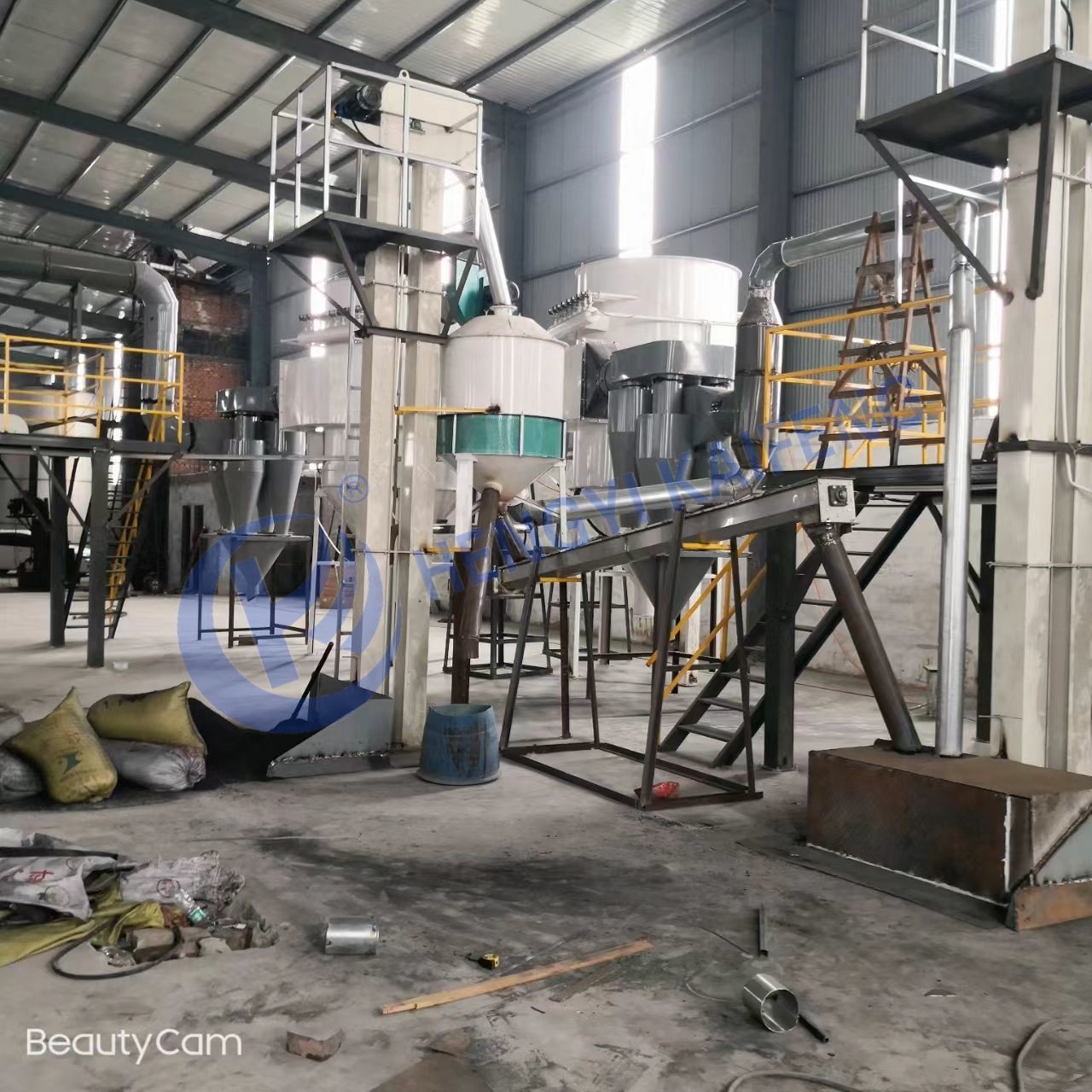 Efficient Activated Carbon Ash Removal System Customized Capacity 380V/50HZ
