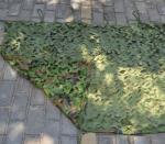 210D Polyester Heavy Duty Camo Netting 5 * 5m Fire - Retardant For Shelter