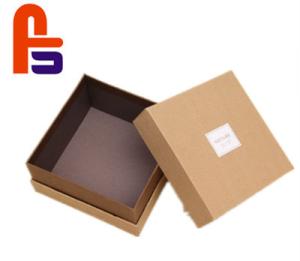 Quality Kraft Paper Customized Size Hot Stamping Surface Cardboard Gift Boxes wholesale