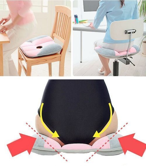 Unique Breathable Memory Foam Cushion For Yoga / Sitting Room , Shape Customized