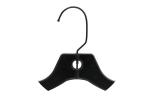 Betterall Black Durable Notches Closet Complete Plastic Hangers
