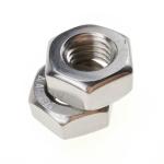 Metric 1 Inch 316 Stainless Steel Hex Nuts Galvanize High Precison Custom Size