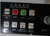 DC-600C automatic glue binding machine with side creasing machine