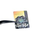 Custom Logo Making Hologram Sticker Labels Cardboard Hot Stamping